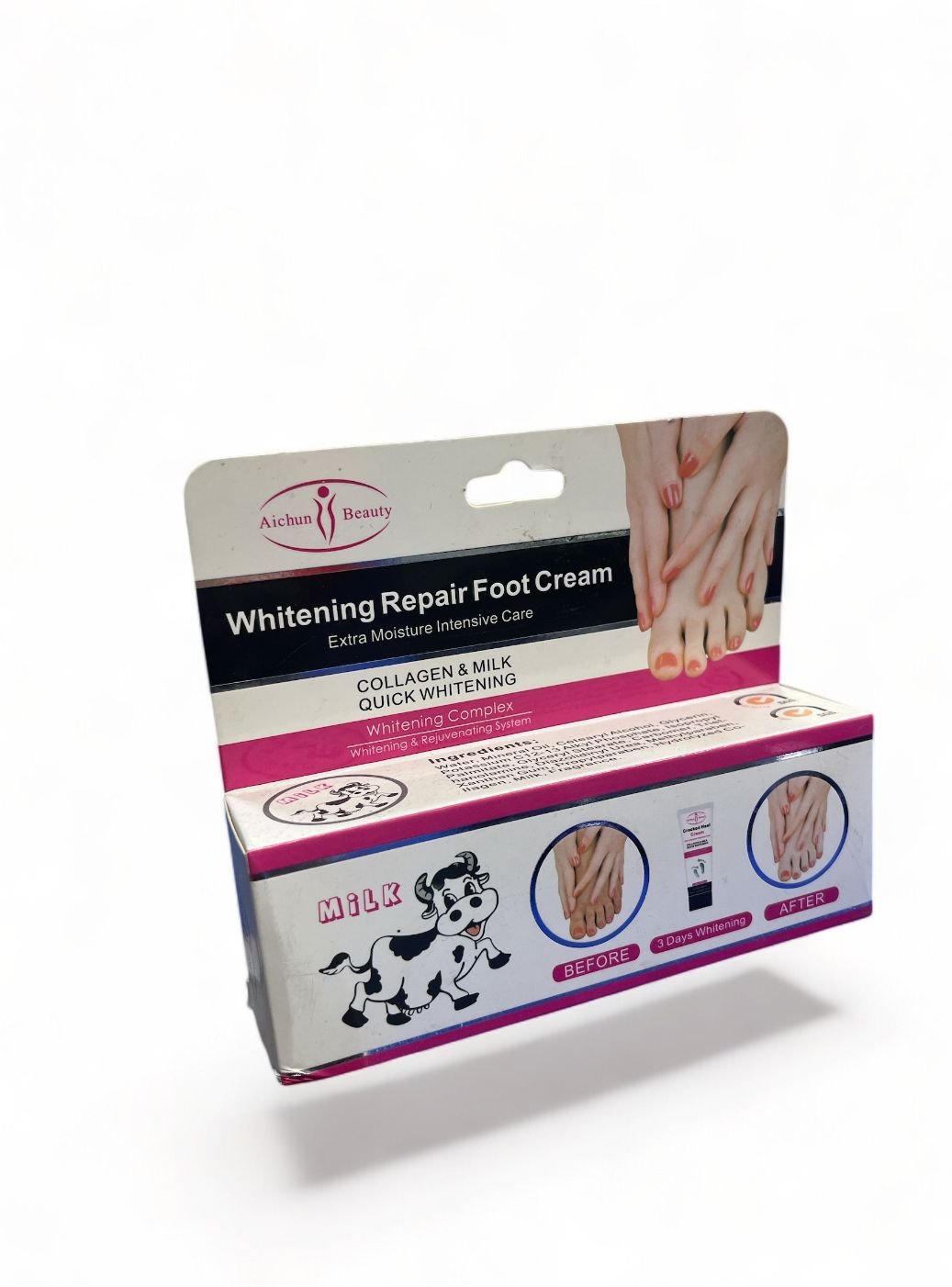 كريم العناية بالقدم من كريم تبييض وإصلاح القدم