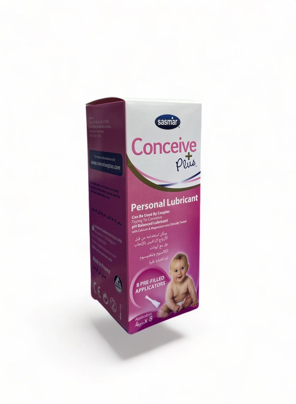 جل كونسيف بلس محتوي على الكالسيوم والماغنسيوم ويدعم الخصوبة