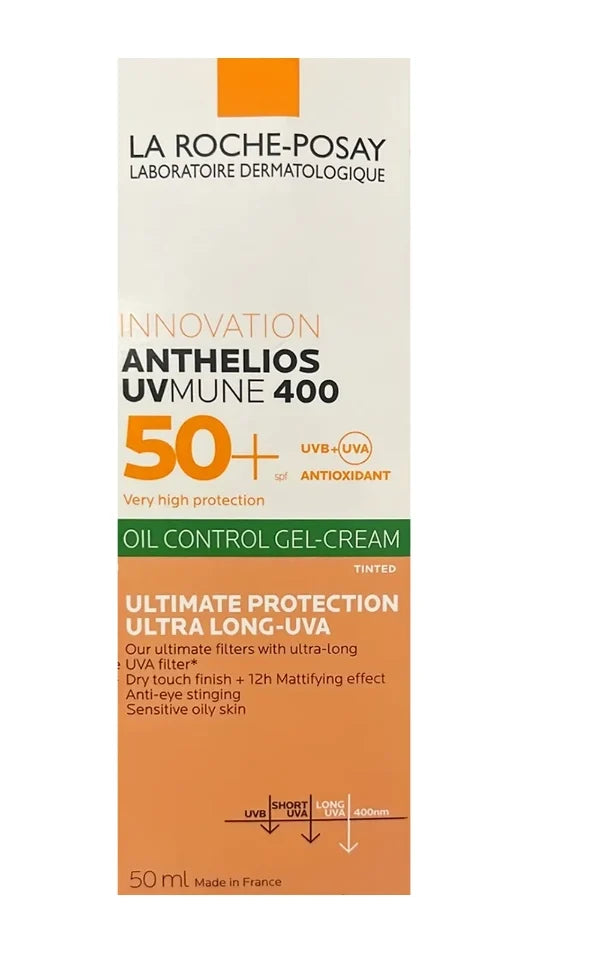 لاروش بوزيه - واقي شمس جل البشر مع لون