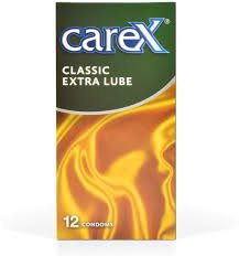 Carex - Classic Extra Lube 12 Condoum