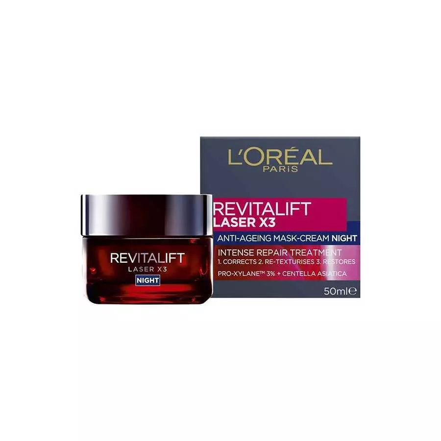 كريم لوريال لايف ستايل ليزر x3 ليلي 50 مل