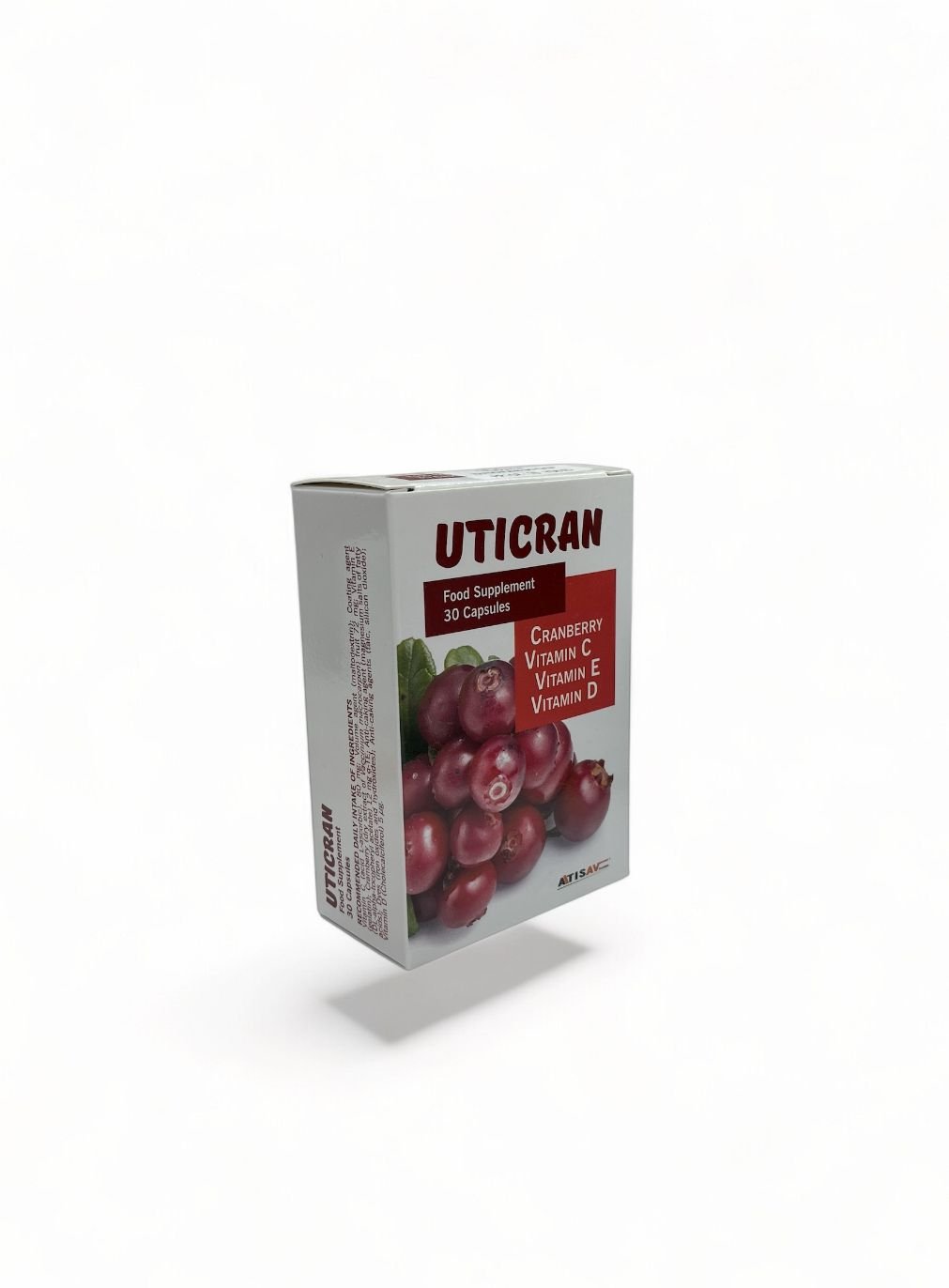 uticran كبسولات التوت البرّي من إلتهاب المسالك البولية
