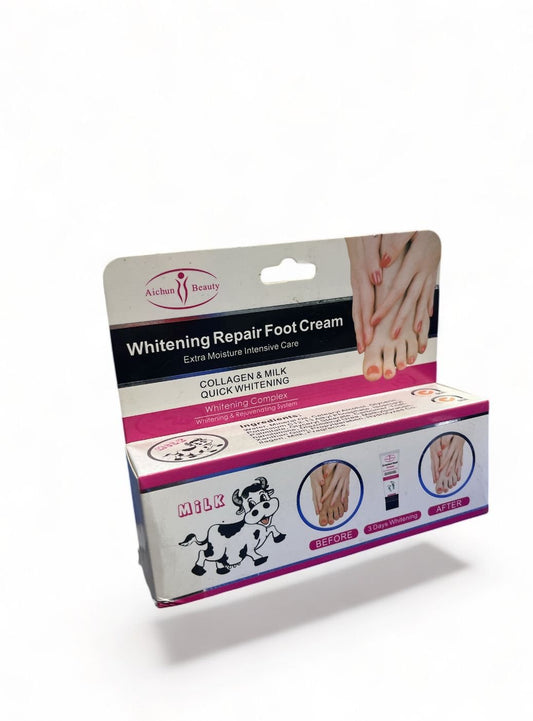 كريم العناية بالقدم من كريم تبييض وإصلاح القدم