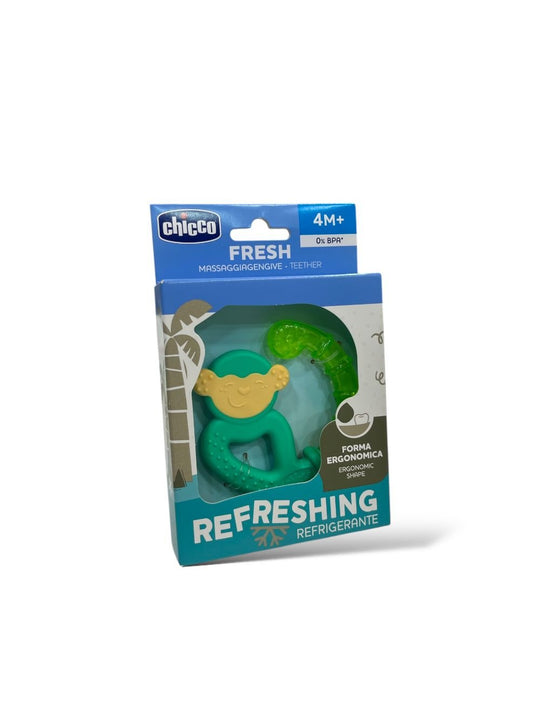 عضاضة شيكو فريش المتجدد – شكل مريح للأطفال من سن 4 أشهر فما فوق