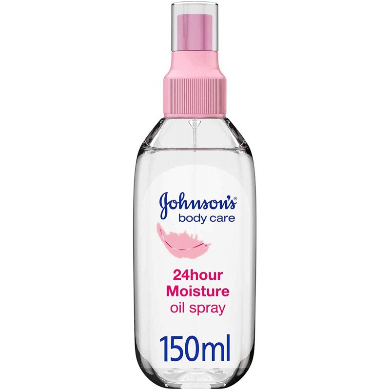 جونسون -بخاخ زيت مرطب للجسم 24 ساعة، 150 مل