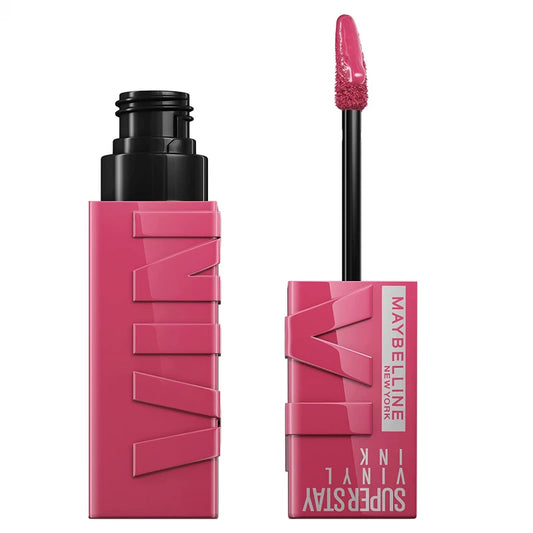 أحمر الشفاه السائل يدوم طويلاً، الزهري من ميبيلين