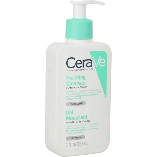 Cerave - غسول رغوي لتنظيف الوجه 236 مل الشائع عامة