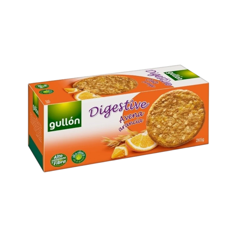 بسكويت غولون دايجستف بالشوفان والبرتقال ٢٦٥ غرام - سريعة التحضير صحية