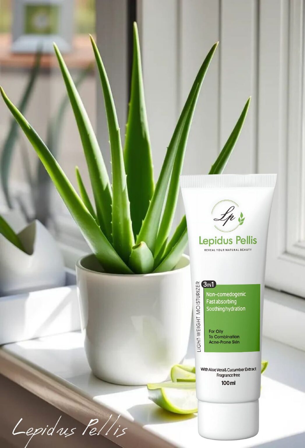 كريم الترطيب اليومي من Lepidus Pellis الداعم لحاجز البشرة