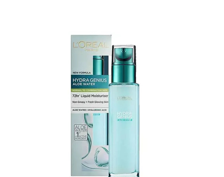 لوريال هيدرا جينيوس الماء العادي العادي إلى الكثير 70 مل