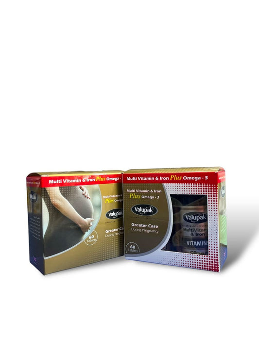 عرض فالوباك متعدد الخضار والحديد + أوميجا 3