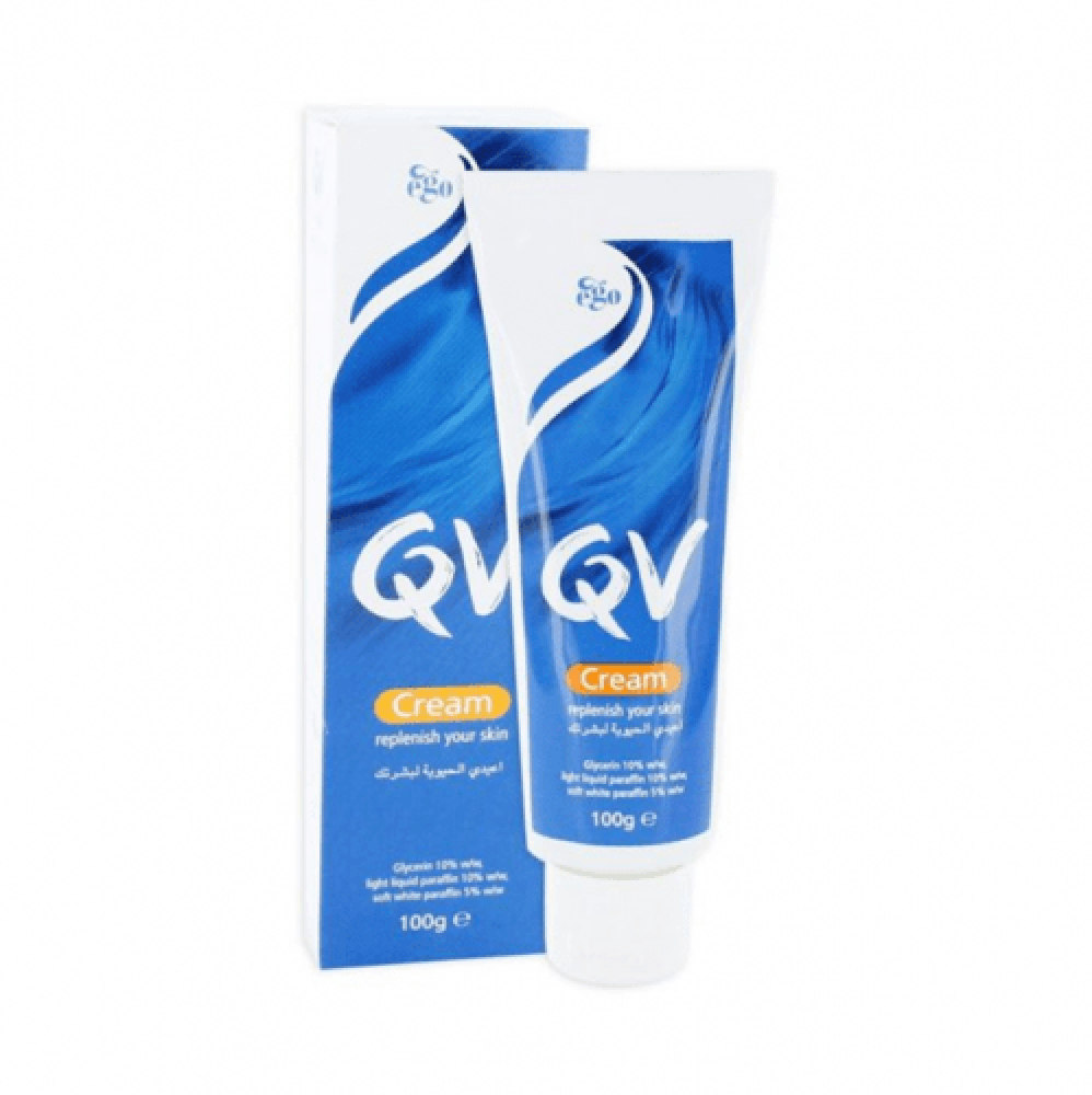 QV - كريم للبشرة الحساسة وشديدة الجفاف 100 جرام