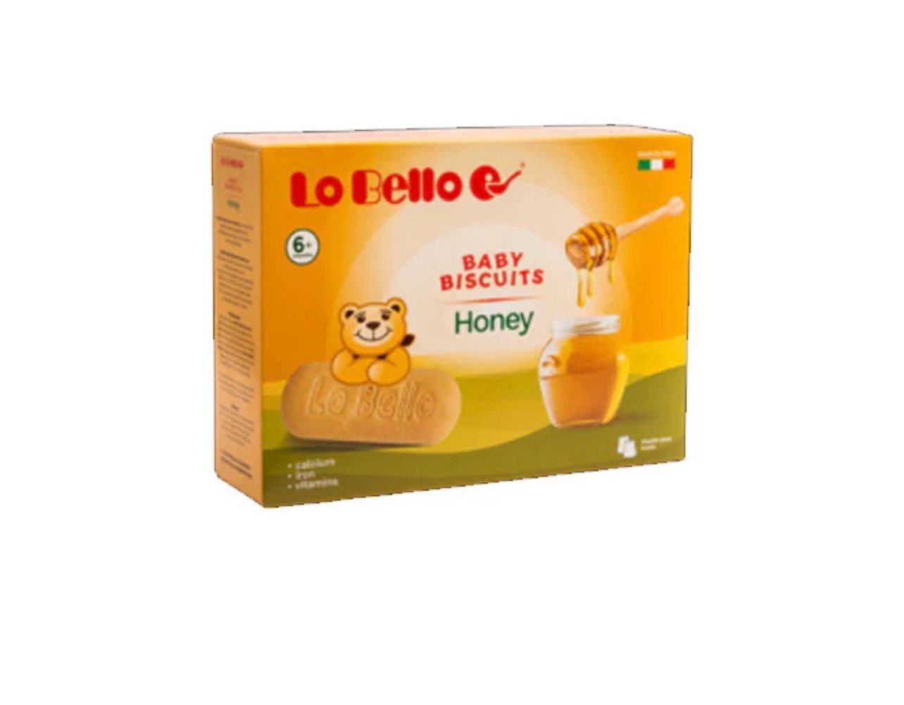 بسكويت لو بيلو بنكهة العسل للأطفال