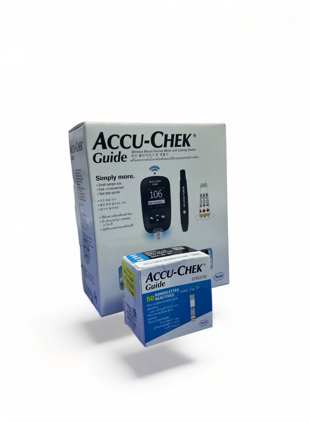 جهاز قياس السكر في الدم Accu-Chek +50