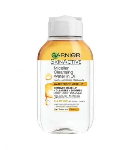 garnier - ماء منظف ممزوج بالزيت ميسيلار 100 مل
