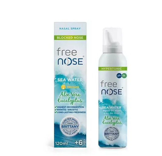 فري نوز بخاخ الأنف بأملاح البحر والألوفيرا 120 مل