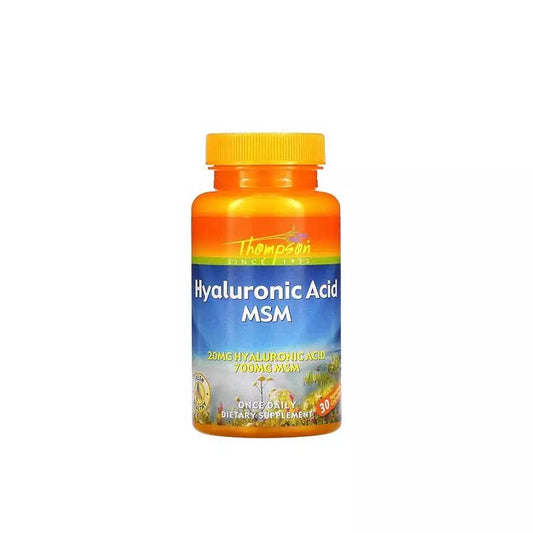 حمض الهيالورونيك MSM من تومسون، 30 كبسولة