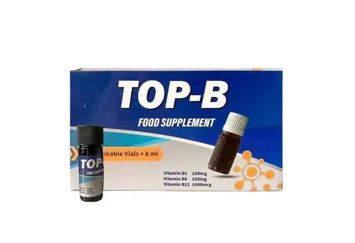 أفضل فيتامينات ب (مجموعة فيتامينات ب) 10 قوارير * 8 مل