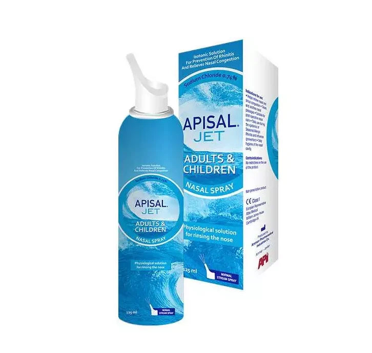 Apisal بخاخ الأنف للأطفال والكبار 125 مل