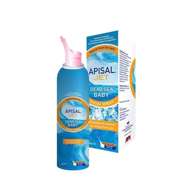APISAL أصبح الأنف للأطفال من البحر الميت 125 مل