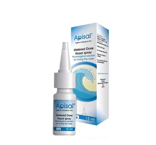 Apisal بخاخ الأنف لإزالة الإفرازات و 15 مل