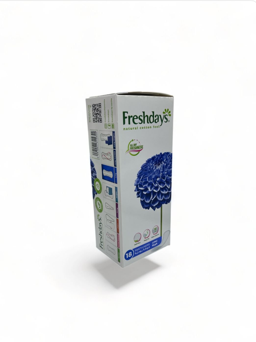 فريش داي فوط للاستعمال اليومي 18 فوطة طويلة