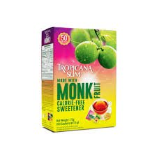 محلية الصنع خالية من السعرات الحرارية صنع مع فاكهة المونك 100 مغلف