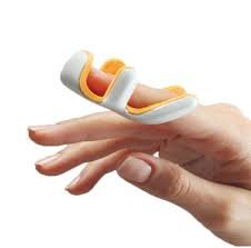 جبيرة الاصبع الضفدعية