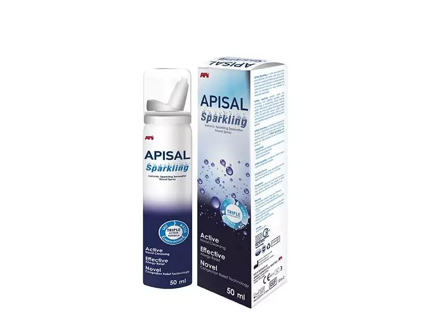 Apisal سباركلينج بخاخ للأنف 50 مل