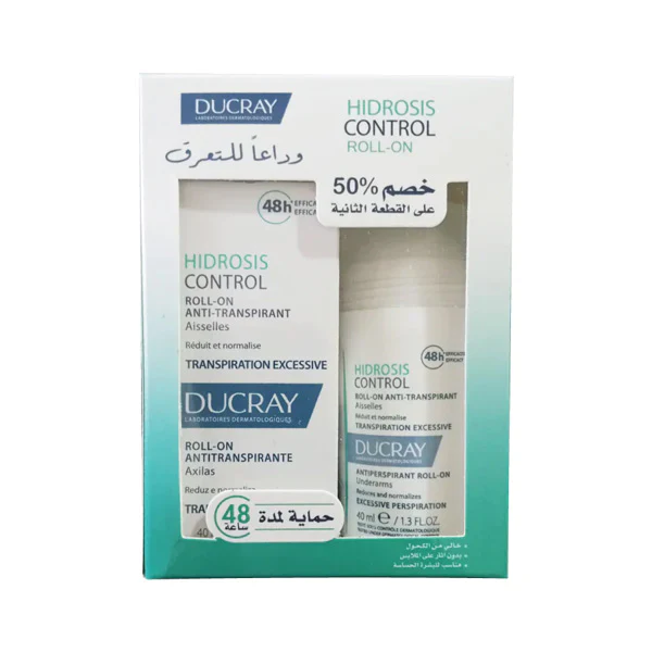 ducray - هايدروسيس مضاد التعرق (خصم 50٪ على القطعة الثانية)