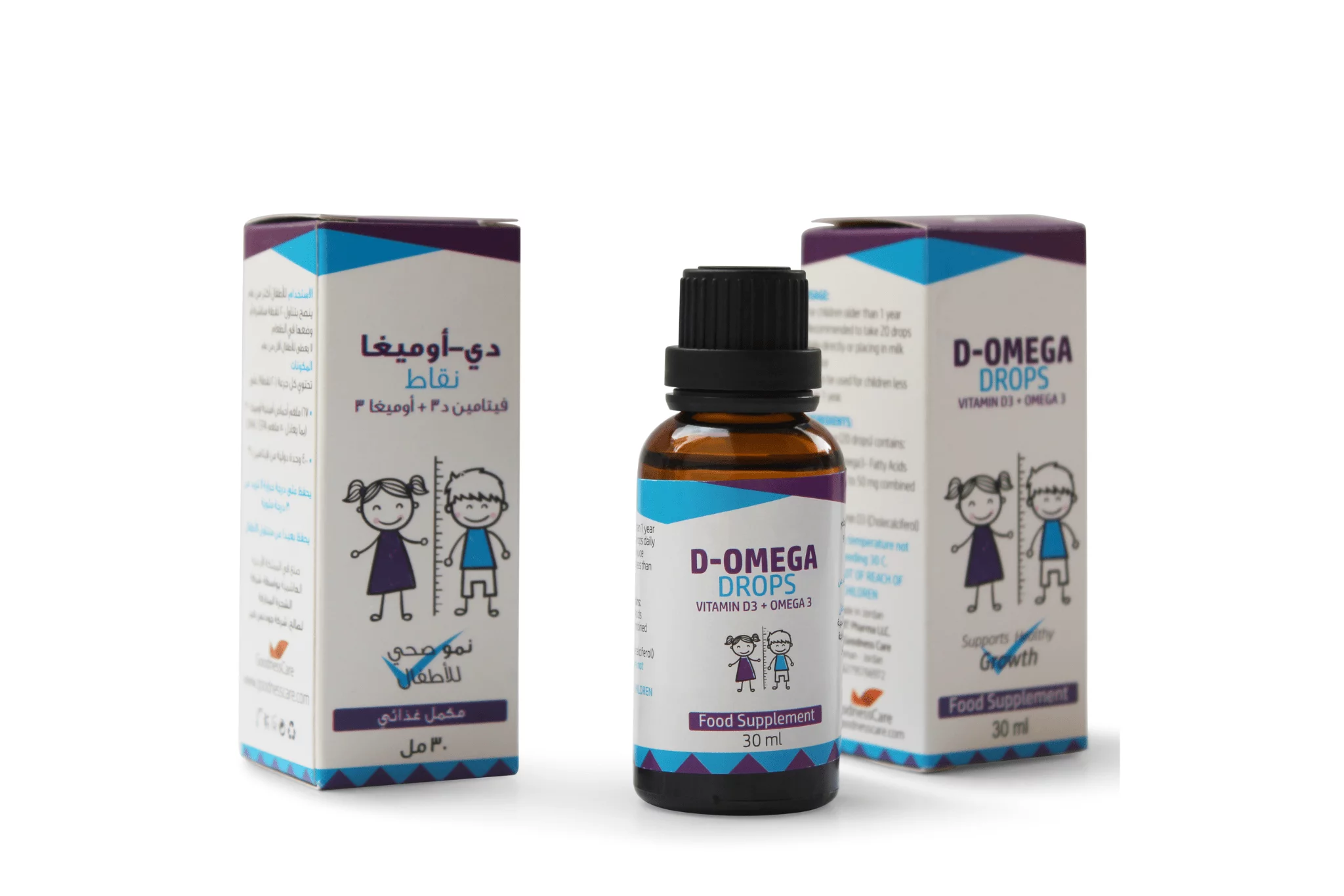 قطرات دي أوميجا 30ml